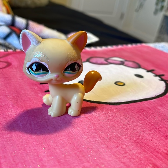 LPS #626 2007-8 fanciest sparkle cat - Picture 1 of 3